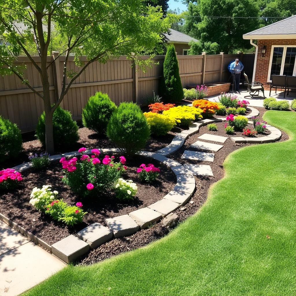 Backyard refresh in Dallas